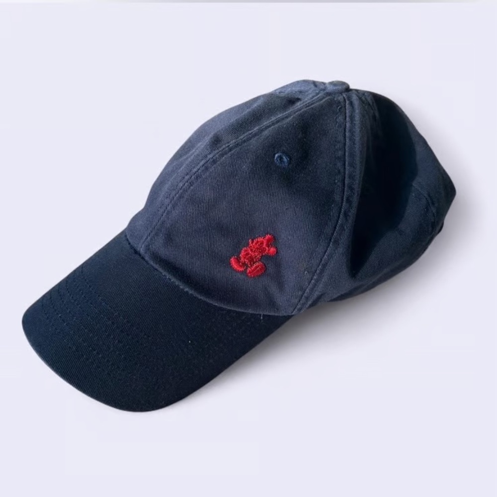Walt Disney World | Mickey Mouse Baseball Cap Hat Red Mickey Logo | Size Adult